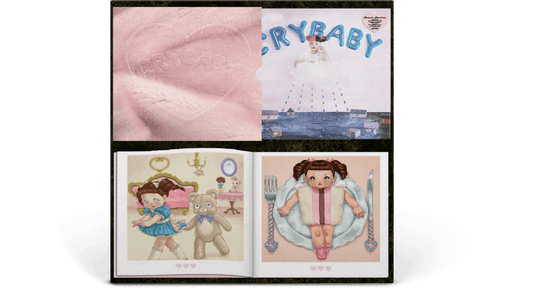 Melanie Martinez : Cry Baby (3LP Cry Baby Coke Bottle Clear & Cloudy  Pink vinyl + Dollhouse EP Bubble Gum Clea)