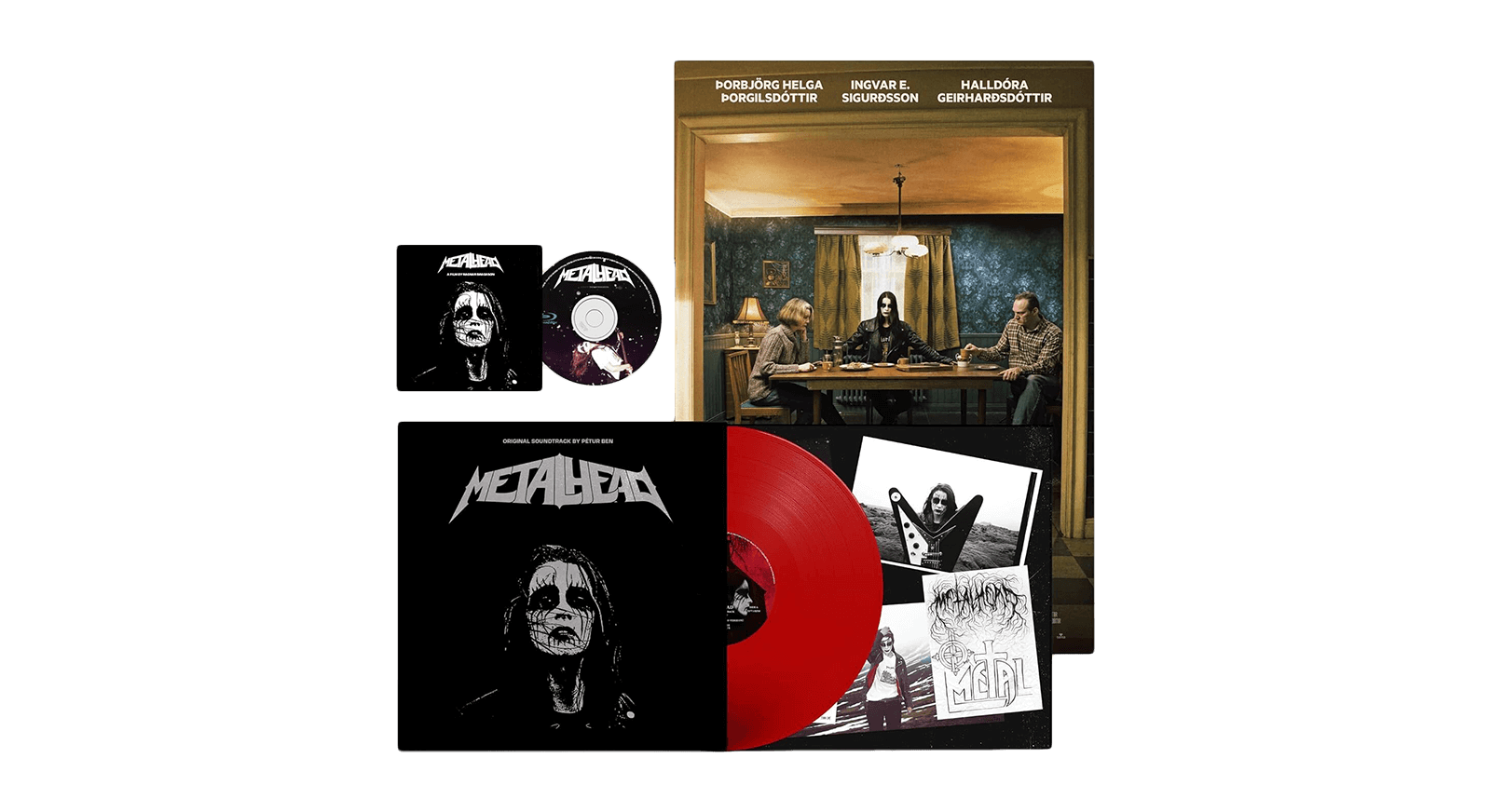 Vinyl - Soundtrack / Pétur Ben : Metalhead - Original Soundtrack (Blood Red Vinyl w Blu-ray) - The Record Hub