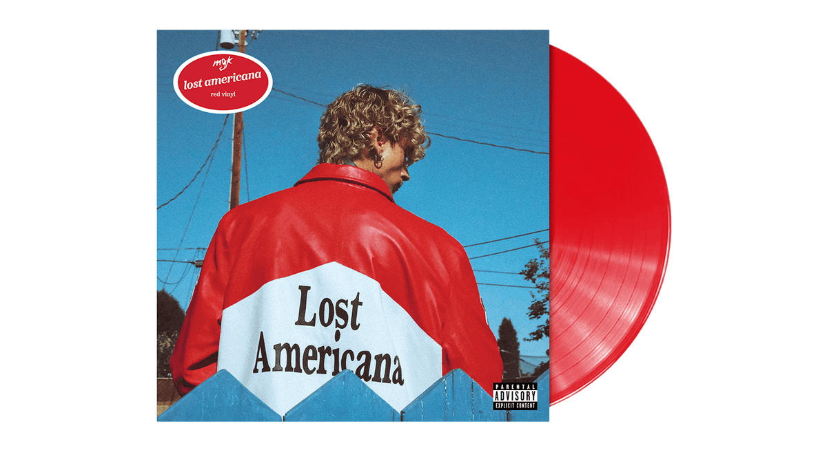 Vinyl - mgk : lost americana (Opaque Brick Red Vinyl) - The Record Hub