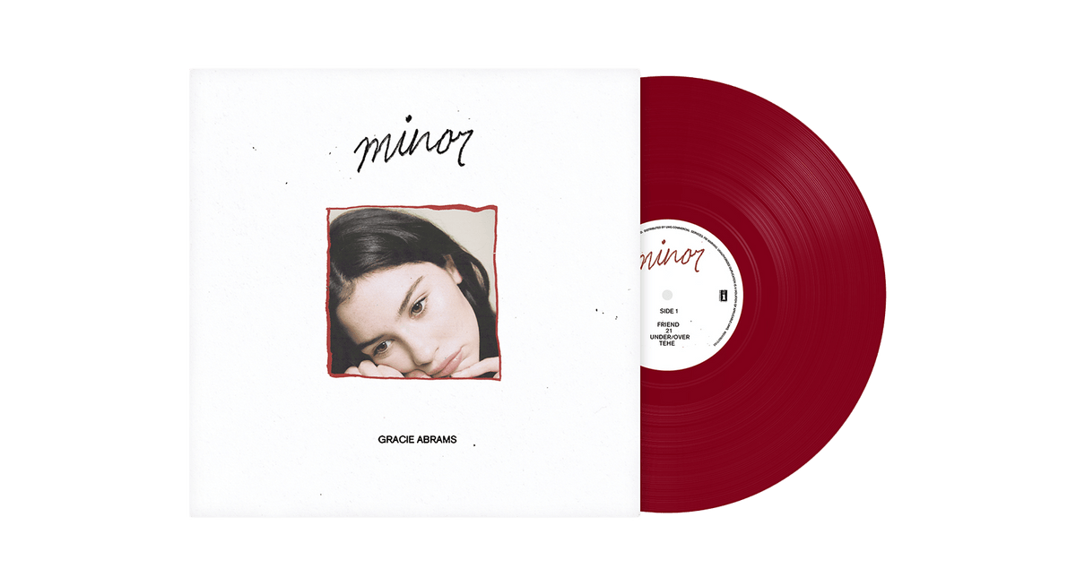 Vinyl - Gracie Abrams : Minor (5-year anniversary) (Red Vinyl) - The Record Hub