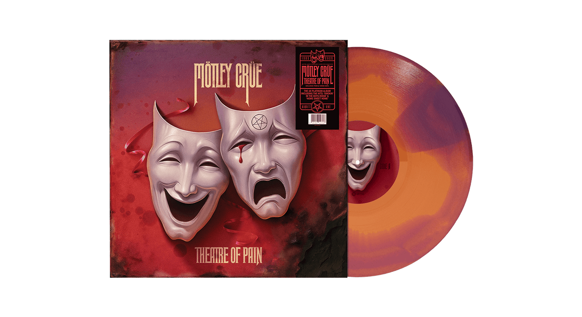 [Pre-Order [28/11] Motley Crue : Theatre Of Pain (40th Anniversary)  [Specialists & Indies Retail Exclusive (UK & ROW) // Indies Only (North America)] [Purple Crush Colour Vinyl]