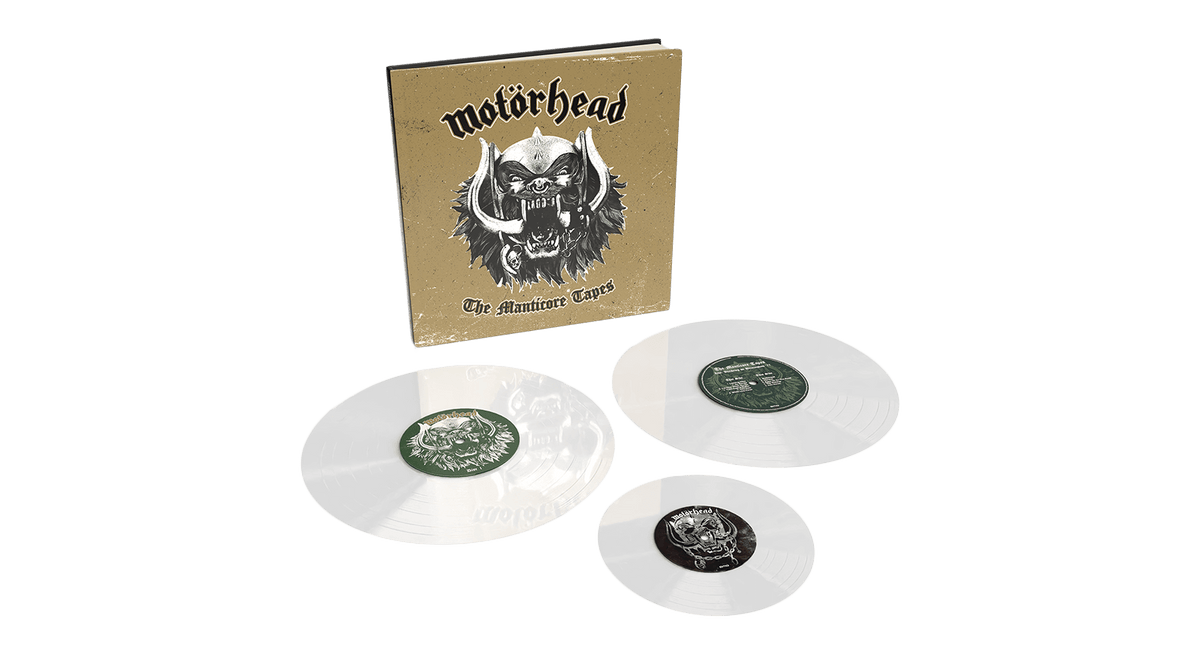 Vinyl - [Pre-Order [27/06] Motorhead : The Manticore Tapes [Deluxe Bookpack] - The Record Hub