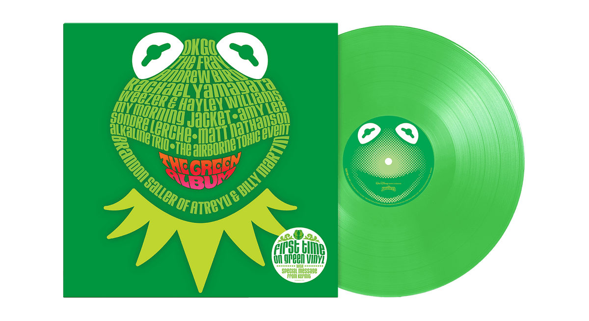 Vinyl - [Pre-Order [09/05] OST : Muppets - The Green Album (70th Anniversary) (Green Vinyl) - The Record Hub