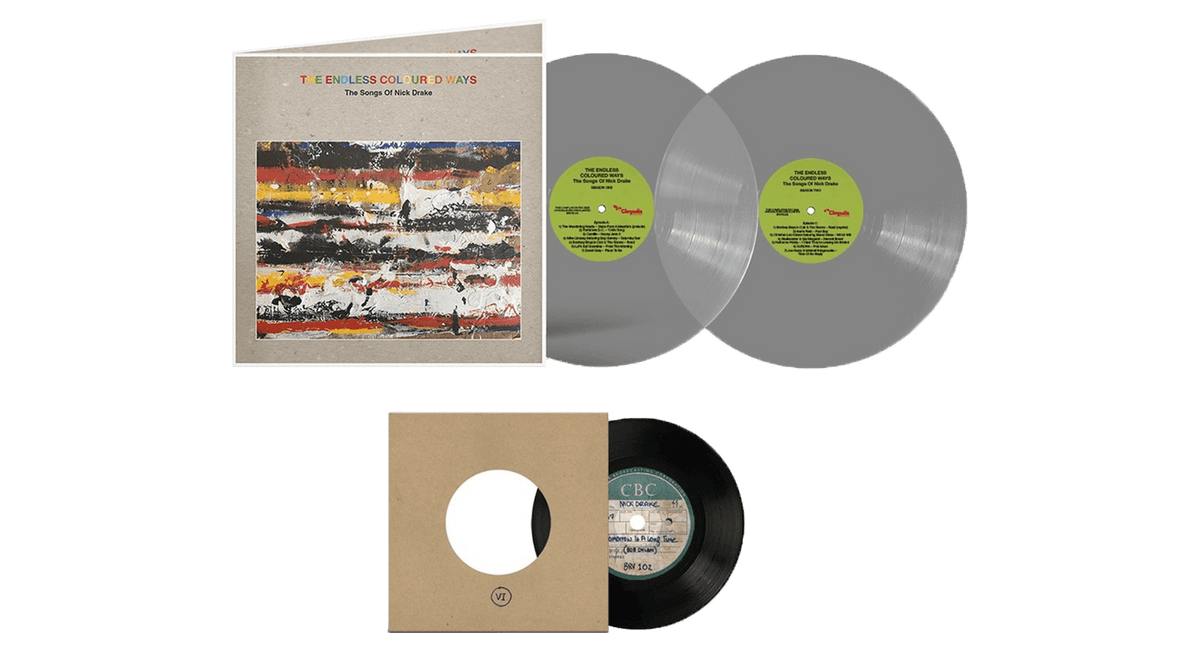 Vinyl - Nick Drake / VA : The Endless Coloured Ways - The Songs of Nick Drake (Ltd Grey Vinyl with Bonus 7&quot;) - The Record Hub