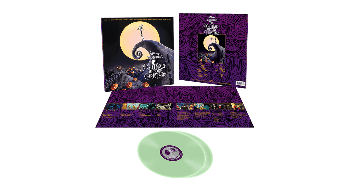 Vinyl - [Pre-Order [12/12] Various Artists : The Nightmare Before Christmas (Glow In The Dark Vinyl) - The Record Hub