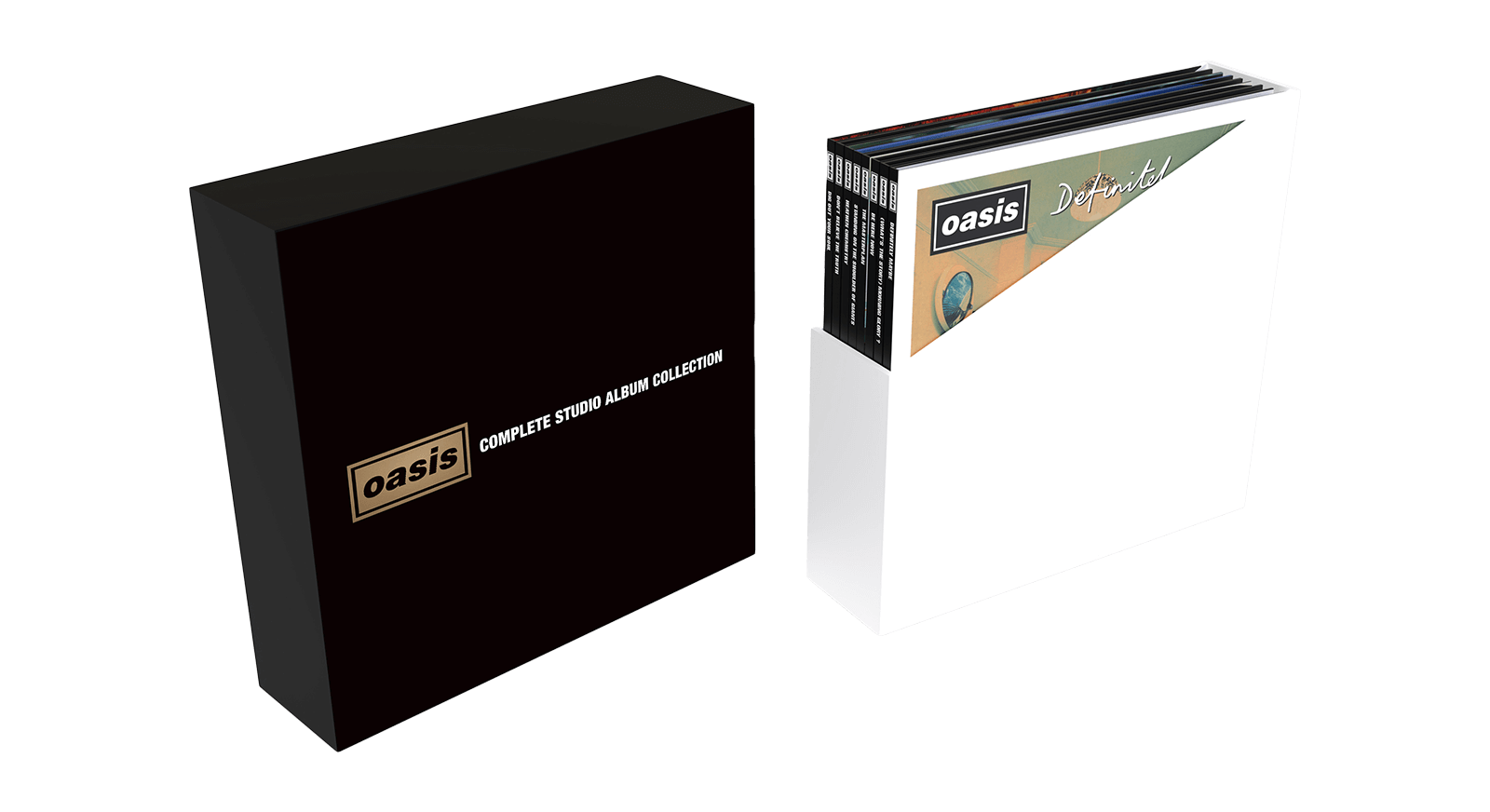 洋楽 Oasis CD BOX made in GERMANY Oasis - Complete Studio Album Collection. CD Box Set, 8×CD