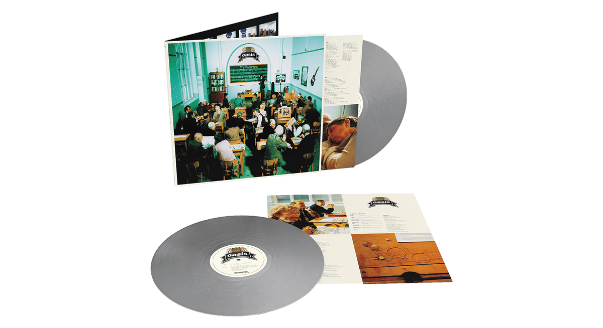 Vinyl - Oasis : The Masterplan (25th Anniversary Reissue) (Limited Edition Silver Vinyl) - The Record Hub