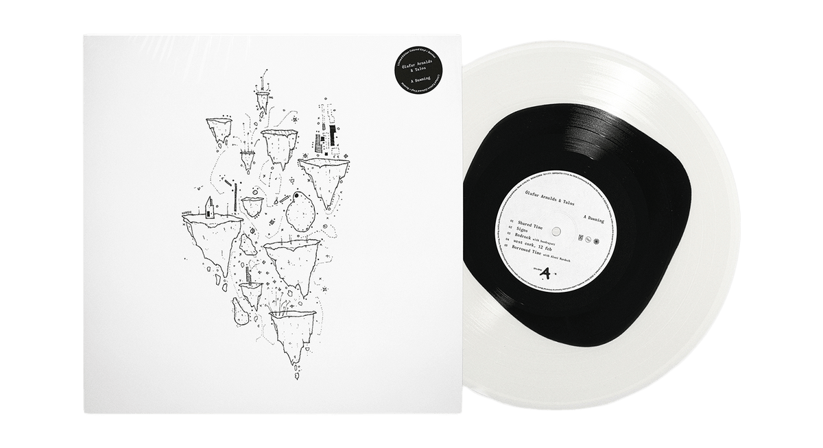 Vinyl - Ólafur Arnalds &amp; Talos : A Dawning (Black &amp; White Vinyl) - The Record Hub
