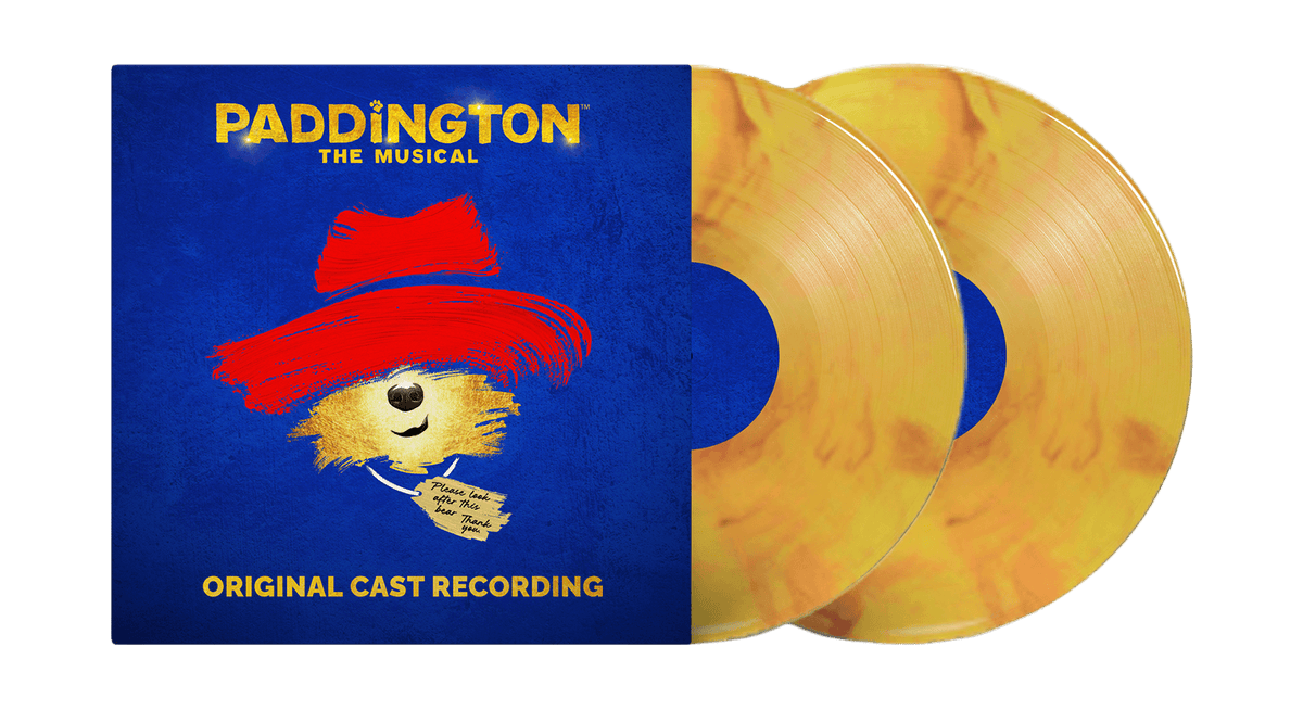 [Pre-Order [22/05] Paddington The Musical, Tom Fletcher : Paddington - The Musical (Deluxe) (Marble Yellow/ Red Vinyl)