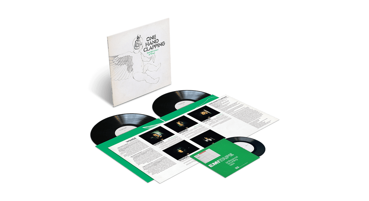 Vinyl - [Pre-Order 14/06] Paul McCartney &amp; Wings : One Hand Clapping (2LP Set &amp; 7&quot;) (Exclusive to The Record Hub.com) - The Record Hub