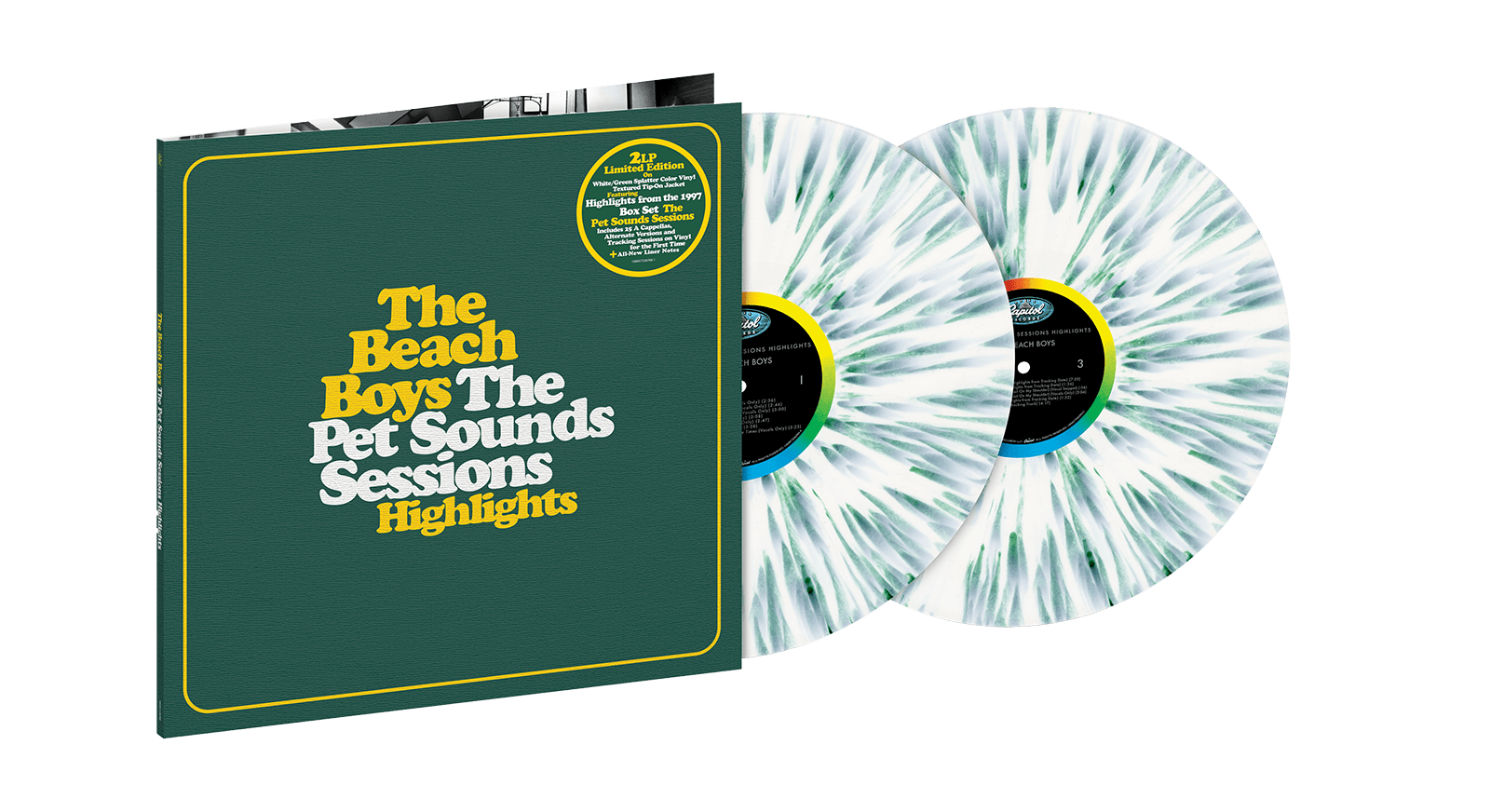 Vinyl | The Beach Boys | The Pet Sounds Sessions Highlights (White Vinyl | The Beach Boys | The Pet Sounds Sessions Highlights (White