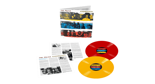 The Police : Synchronicity (Red & Yellow Vinyl) (Exclusive to The Record Hub.com)