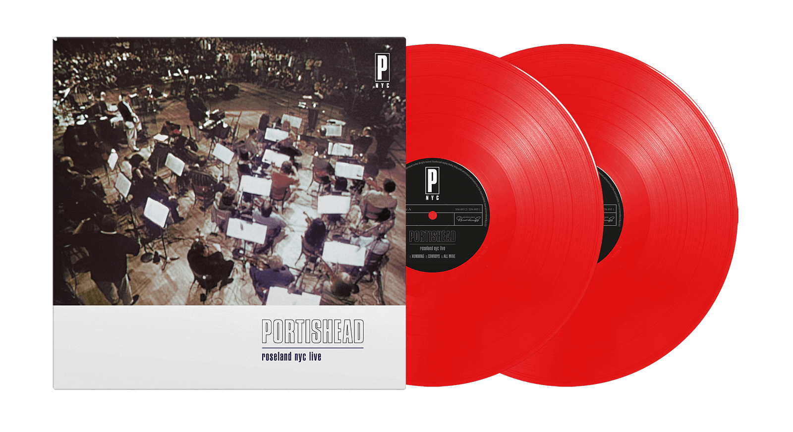 Vinyl - Portishead : Roseland NYC Live (25th Anniversary Edition) (Solid Red Vinyl) - The Record Hub