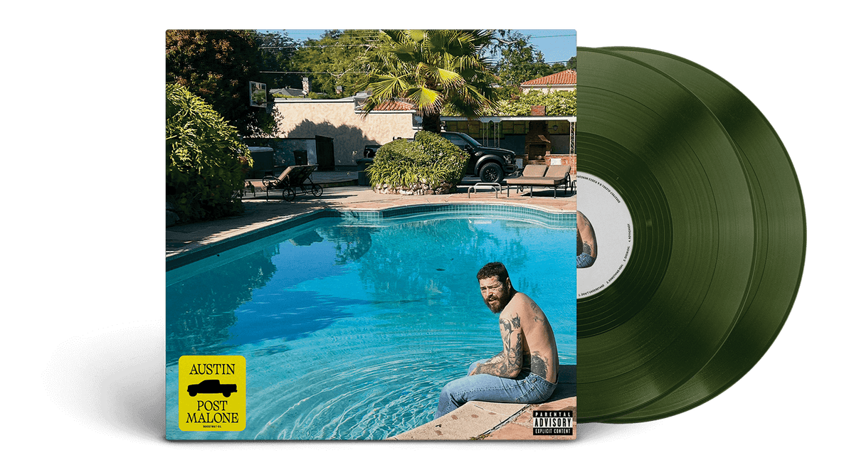 Vinyl - Post Malone : Austin (Forest Green Vinyl) - The Record Hub