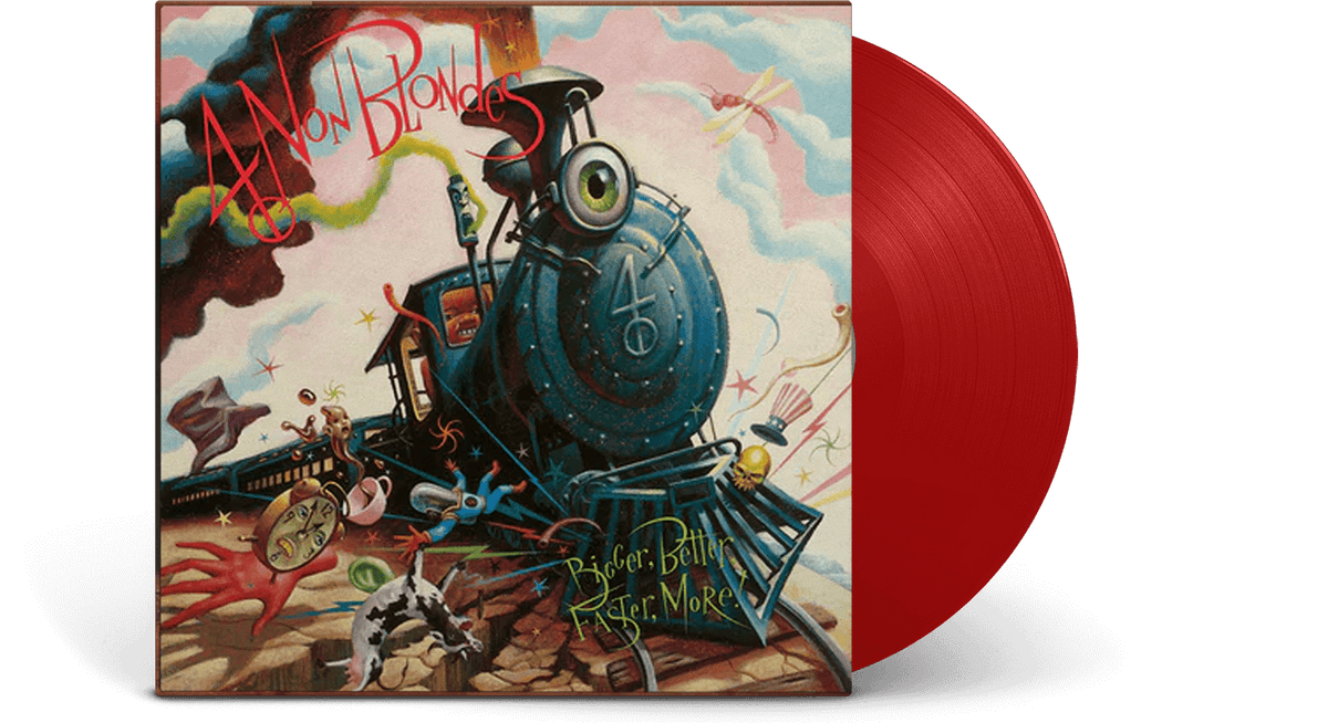 Vinyl - 4 Non Blondes : Bigger, Better, Faster, More! (Red Vinyl) - The Record Hub