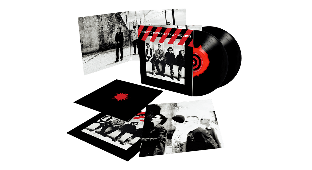 Vinyl - U2 : How To Dismantle An Atomic Bomb (20th Anniversary)’ (Black &amp; Red Ink Spot Vinyl) (Exclusive to The Record Hub.com) - The Record Hub