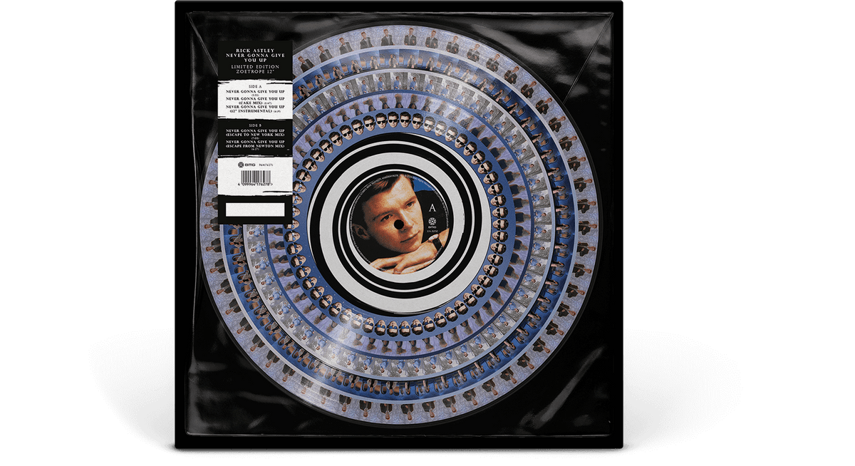 Vinyl - [Pre-Order [17/10] Rick Astley : Never Gonna Give You Up (Zoetrope Vinyl) - The Record Hub