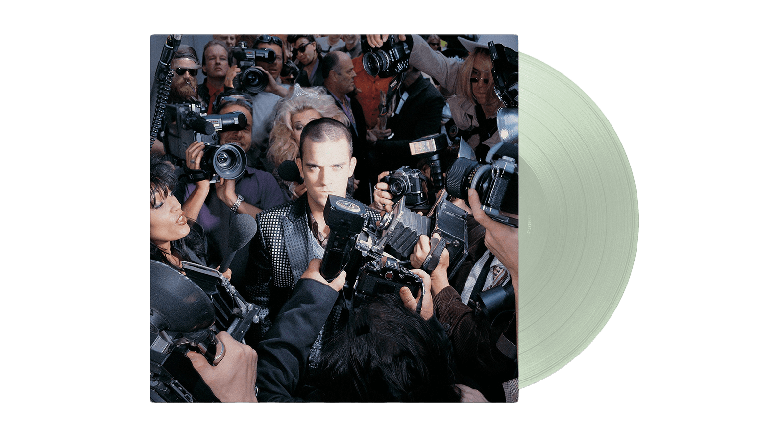 Vinyl - Robbie Williams : Life Thru A Lens (Coke Bottle Clear Vinyl) - The Record Hub