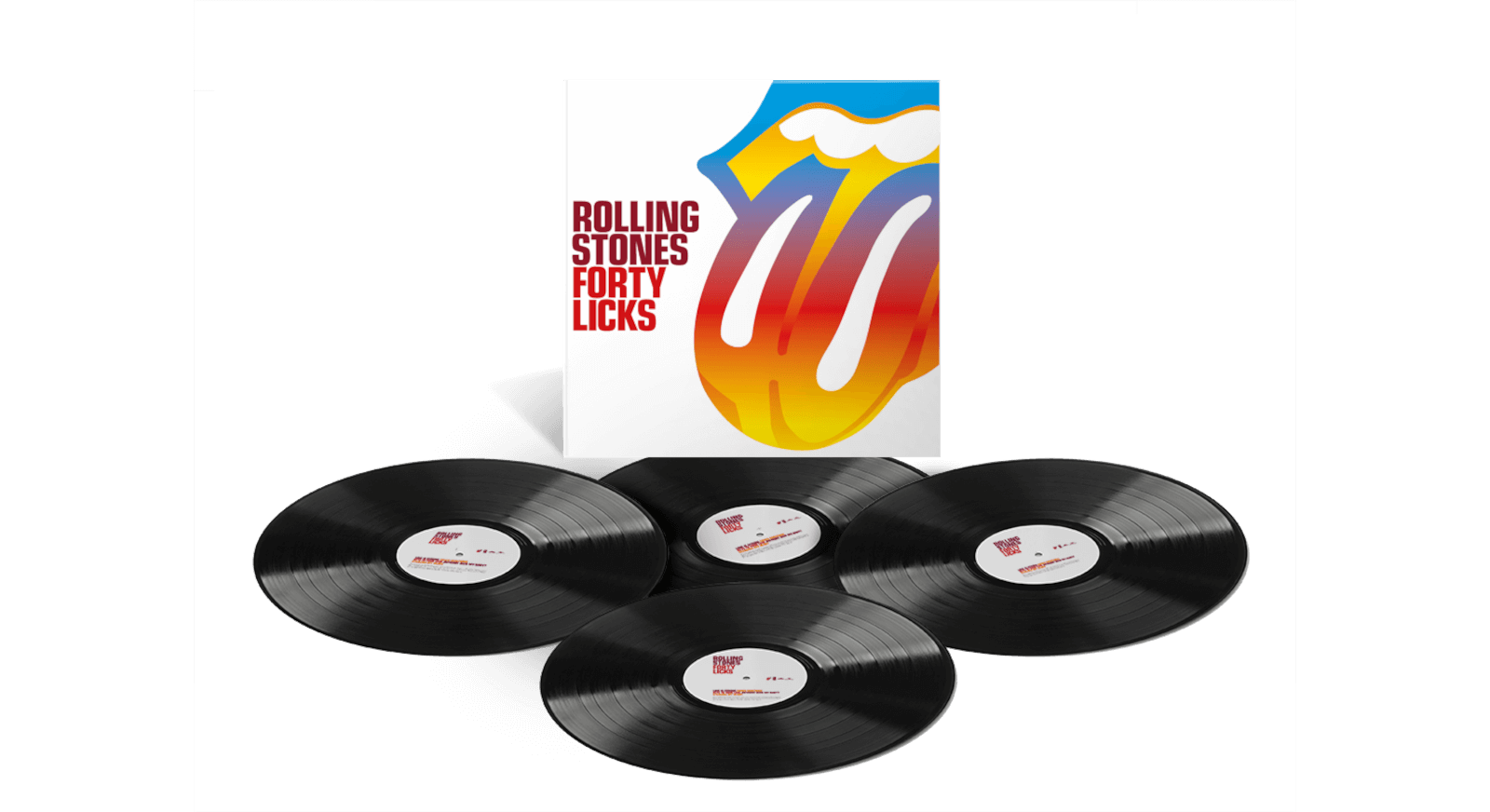 Vinyl - The Rolling Stones : 40 Licks (180g 4LP) - The Record Hub