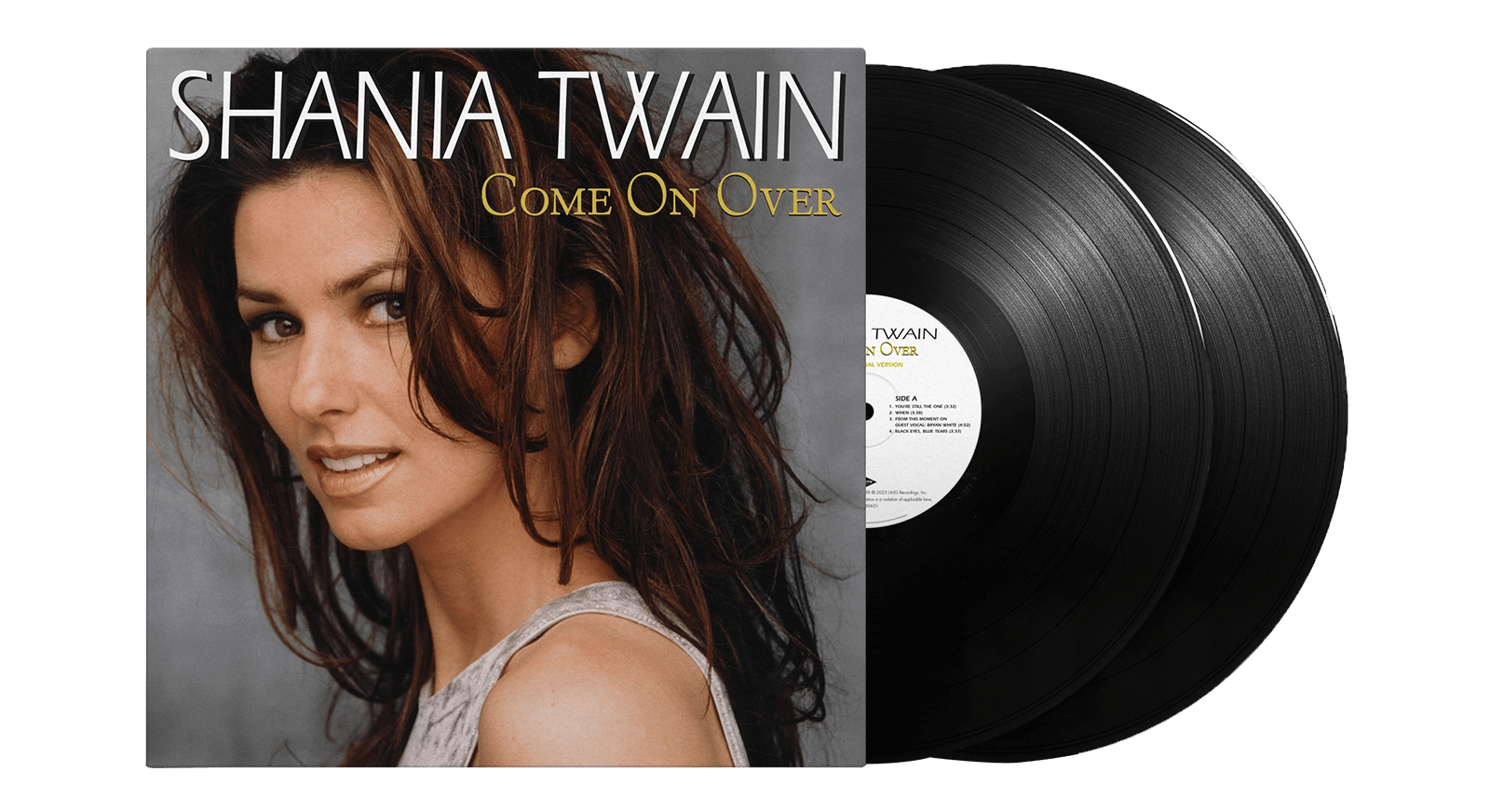 Vinyl - Shania Twain : Come On Over - Diamond Edition (180g Black Vinyl) - The Record Hub