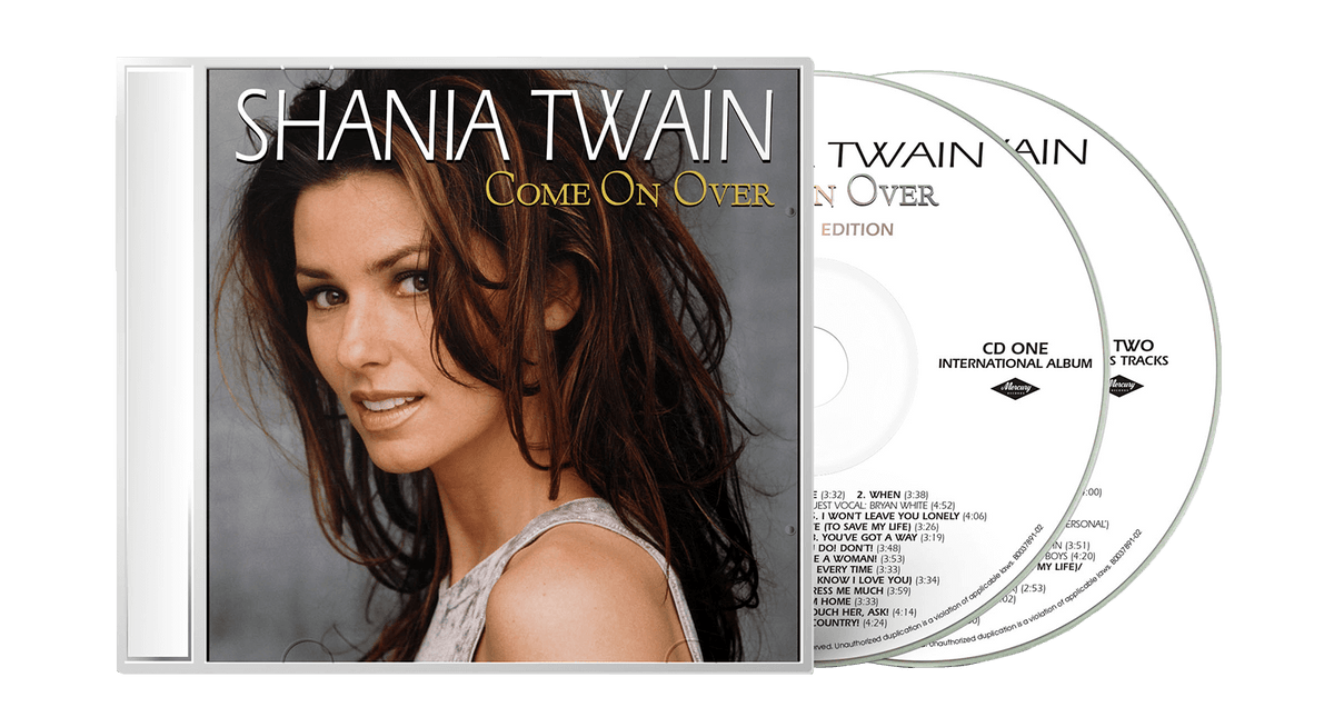 Vinyl - Shania Twain : Come On Over - Diamond Edition (CD) - The Record Hub
