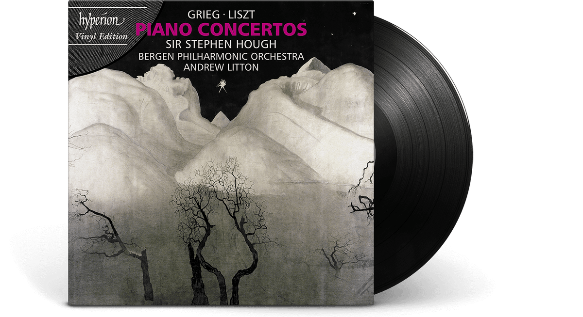 Vinyl - Sir Stephen Hough, Bergen Philharmonic Orchestra, Andrew Litton : Grieg &amp; Liszt - Piano Concertos - The Record Hub