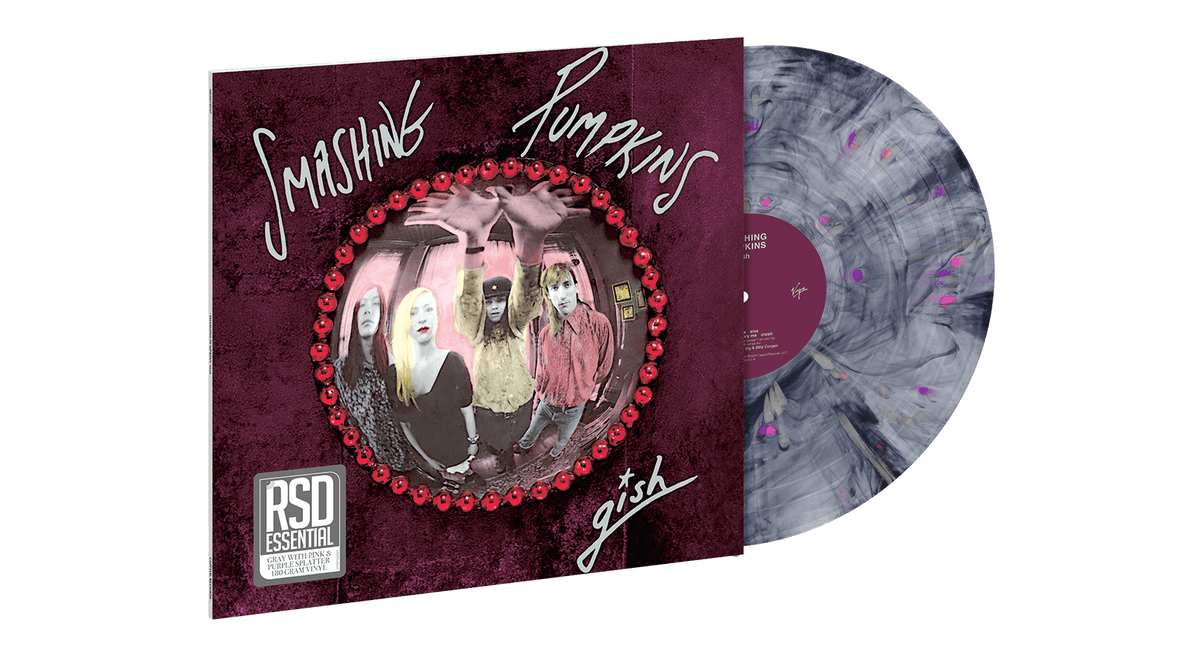 [Pre-Order [29/05] The Smashing Pumpkins : Gish (35th Anniversary) (Gray w/ Pink & Purple Splatter vinyl)
