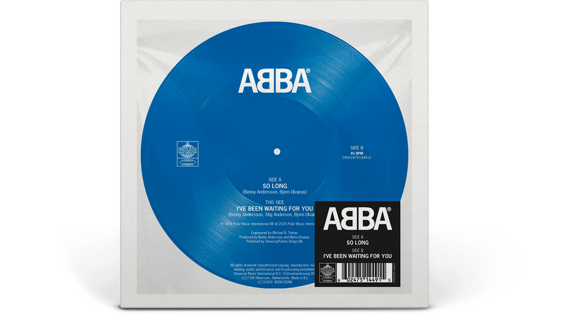 Vinyl - [Pre-Order [13/06] ABBA : So Long / I’ve Been Waiting For You (Picture Disc) - The Record Hub