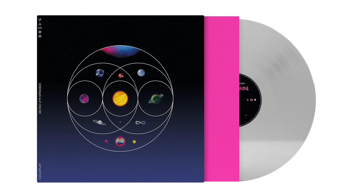 Vinyl - Coldplay : Music of the Spheres (Clear EcoRecord) - The Record Hub