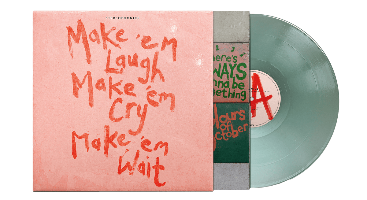 Vinyl - Stereophonics : Make ‘em Laugh, Make ‘em Cry, Make ‘em Wait (Coke Bottle Green Vinyl) - The Record Hub