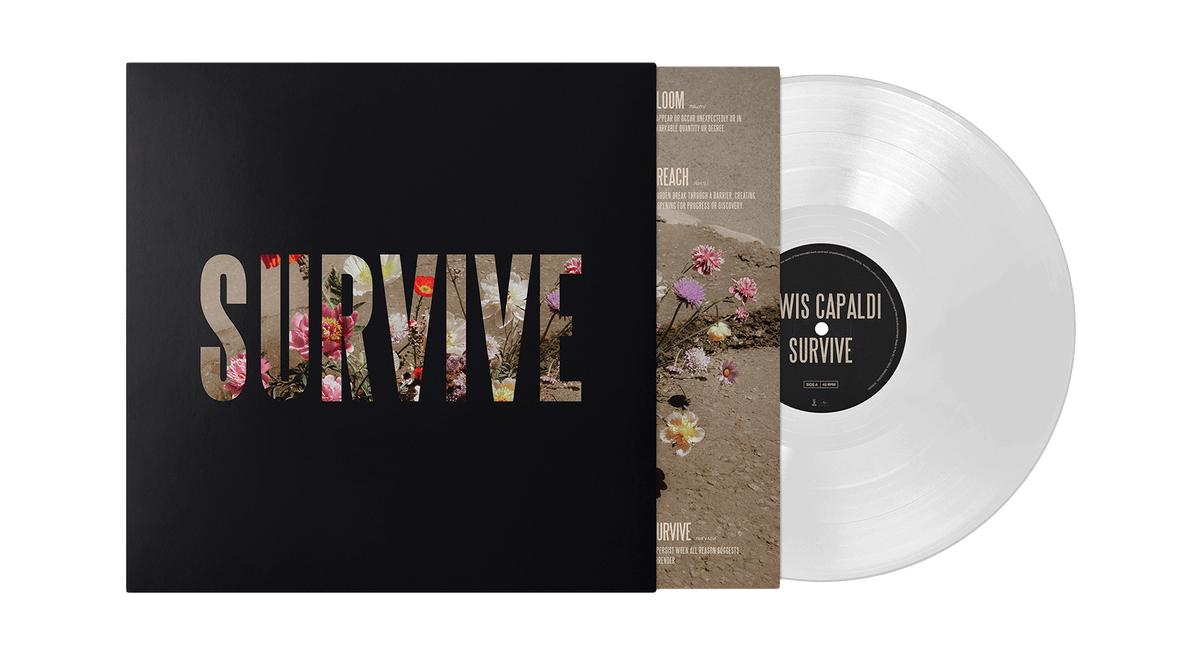 [Pre-Order [14/11] Lewis Capaldi : Survive EP (Clear Vinyl)