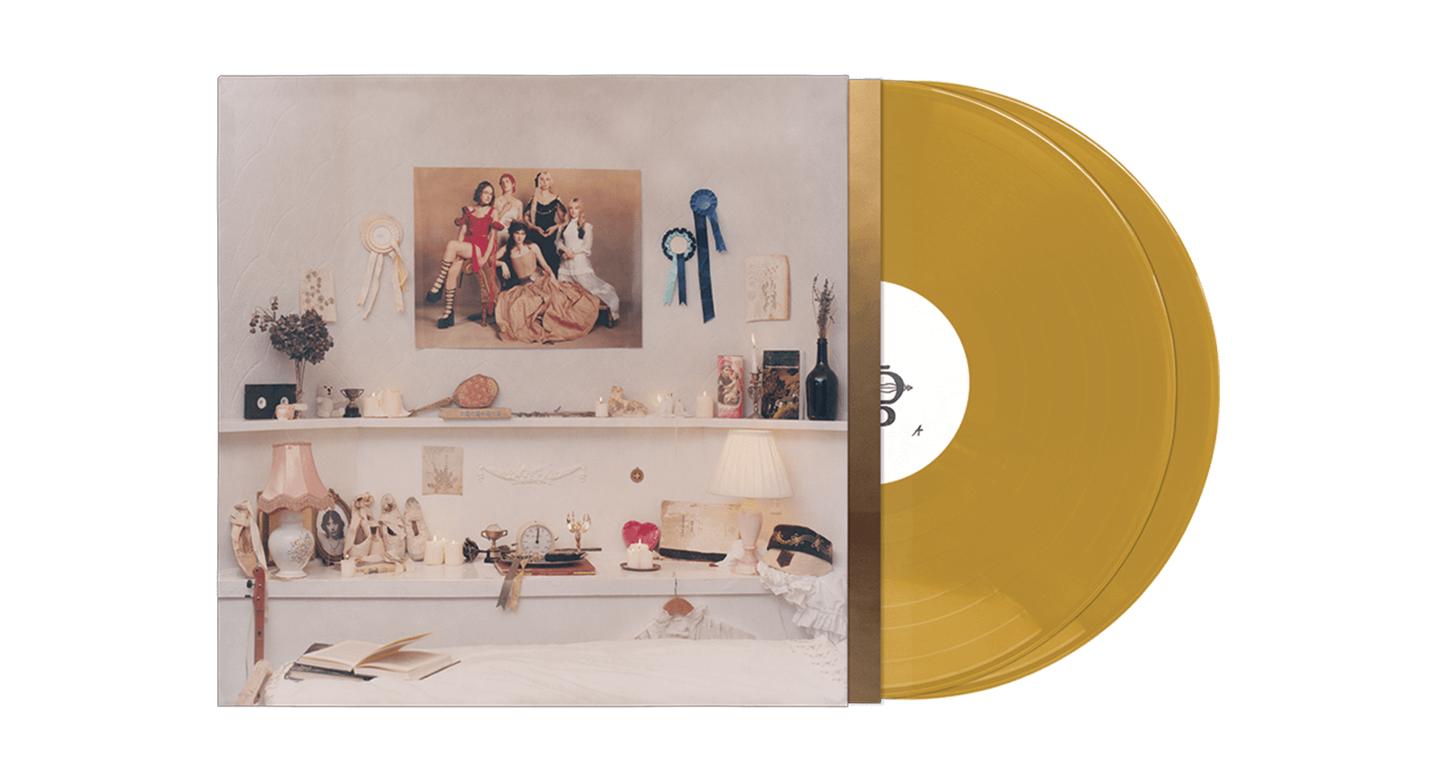 Vinyl - The Last Dinner Party : Prelude To Ecstasy - Acoustic + Covers (Amber Vinyl) - The Record Hub