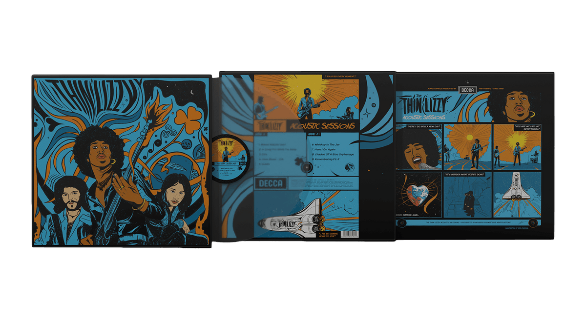 Vinyl - Thin Lizzy : The Acoustic Session (Clear Vinyl) - The Record Hub