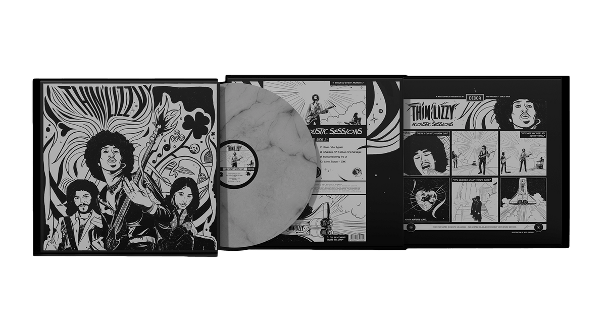 Vinyl - Thin Lizzy : The Acoustic Session (Marble Vinyl w Alt. Artwork) - The Record Hub