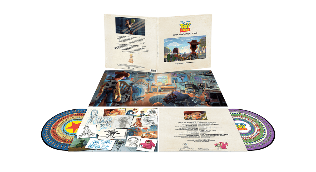 Vinyl - Randy Newman : Toy Story: Songs to Infinity and Beyond (Zoetrope Vinyl) - The Record Hub