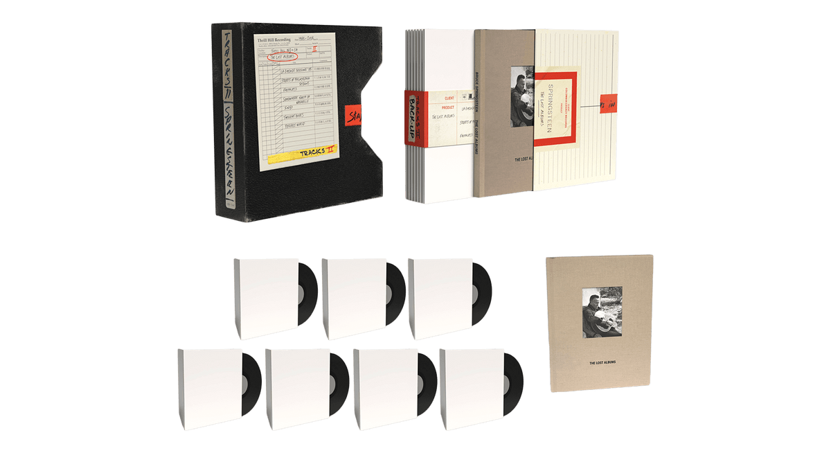 Vinyl - [Pre-Order [27/06] Bruce Springsteen : Tracks II - The Lost Albums (9LP Box Set) - The Record Hub