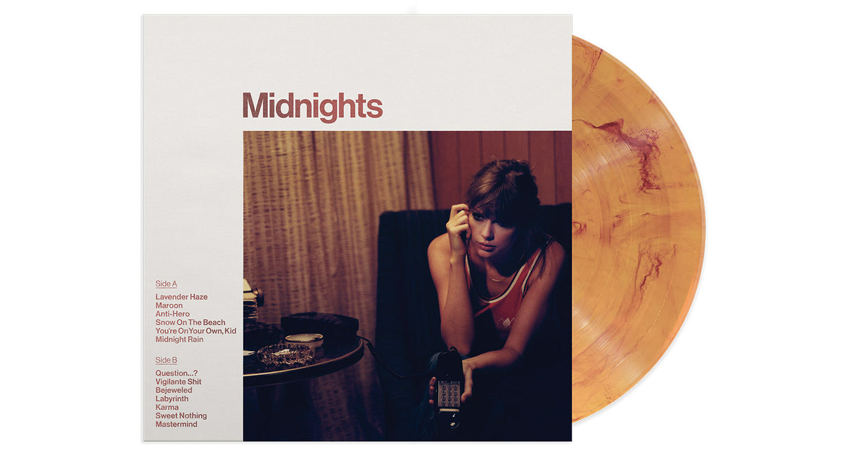 Vinyl - Taylor Swift : Midnights (Blood Moon Edition Vinyl) - The Record Hub