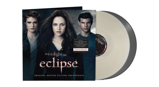 Various Artists : The Twilight Saga - Eclipse  (Original Motion Picture Soundtrack) [Milky Clear + Black Ice Vinyl]