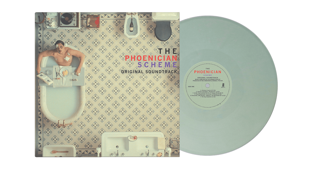 Vinyl - Various Artists : The Phoenician Scheme (Original Soundtrack) (Sea Foam Vinyl) - The Record Hub