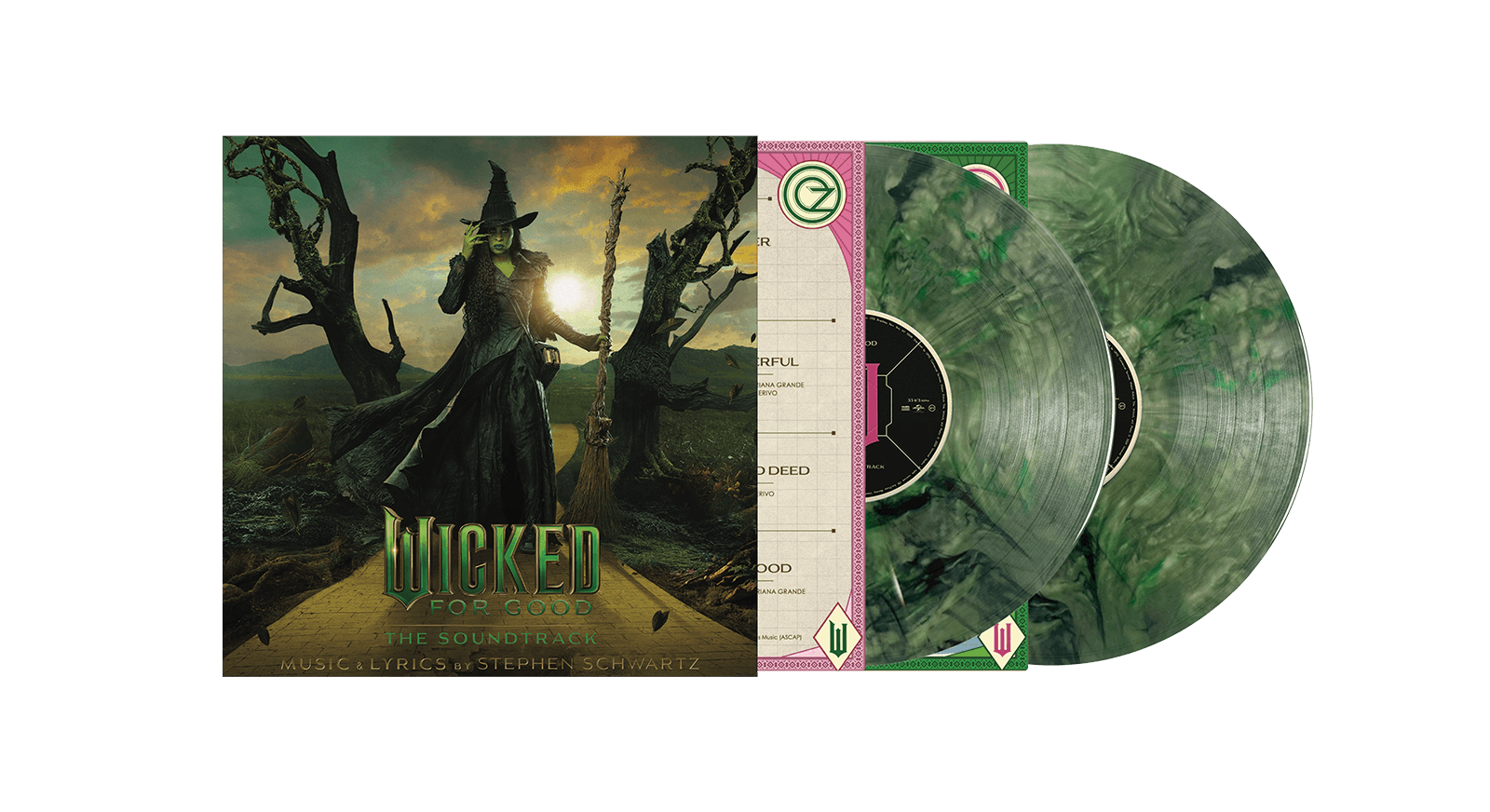 Vinyl - [Pre-Order [21/11] Various Artists : Wicked - For Good (Elphaba)(Exclusive to The Record Hub.com) - The Record Hub