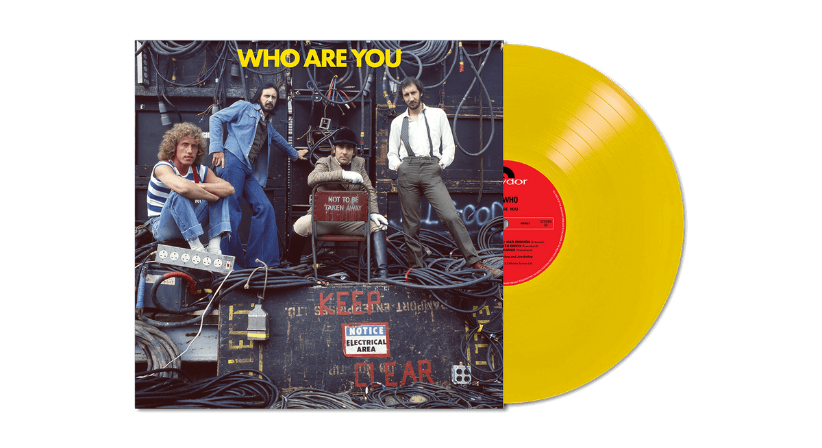 Vinyl - [Pre-Order [31/10] The Who : Who Are You (Yellow Vinyl) (Exclusive to The Record Hub.com) - The Record Hub