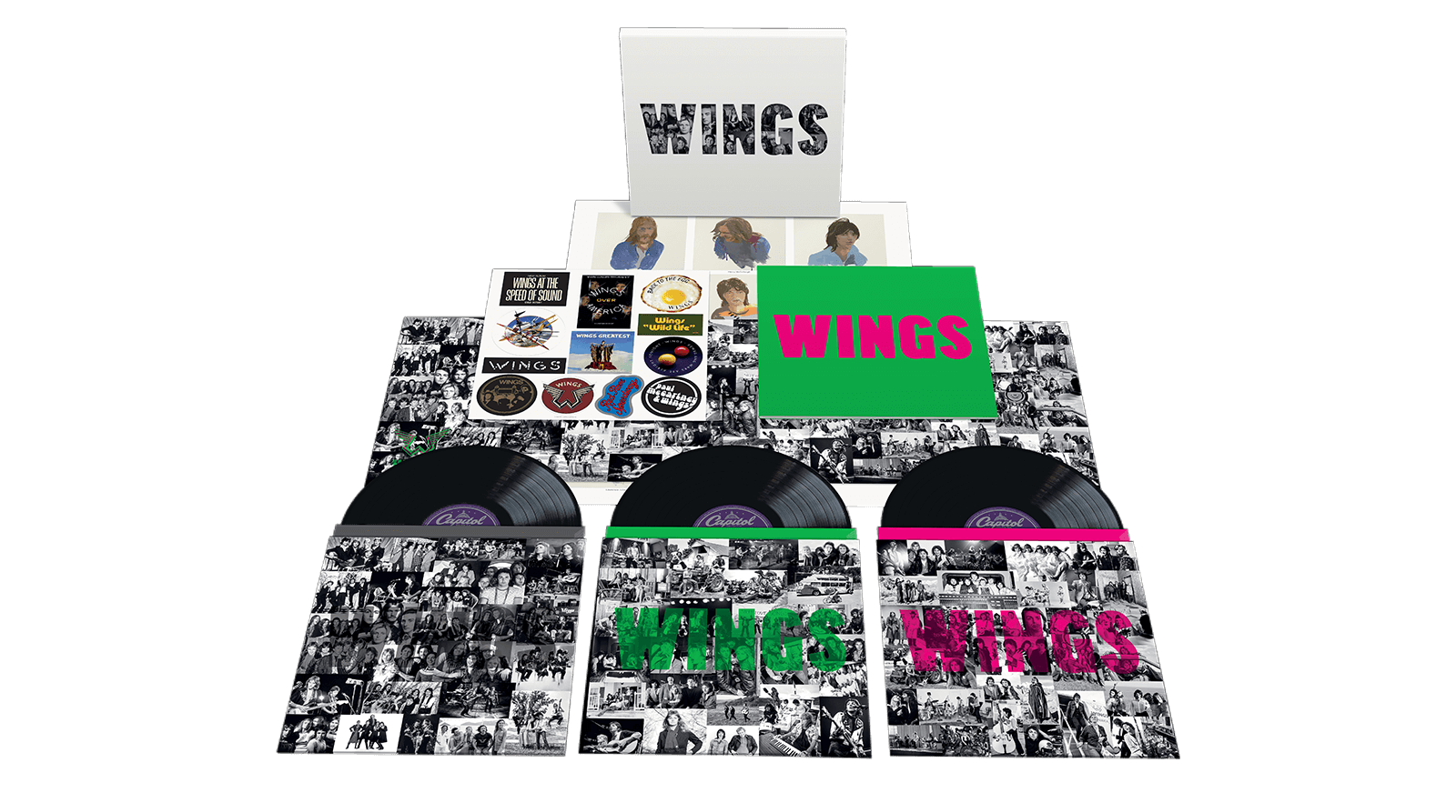 Vinyl | Paul McCartney and Wings | PWINGS (3LP Set Deluxe)