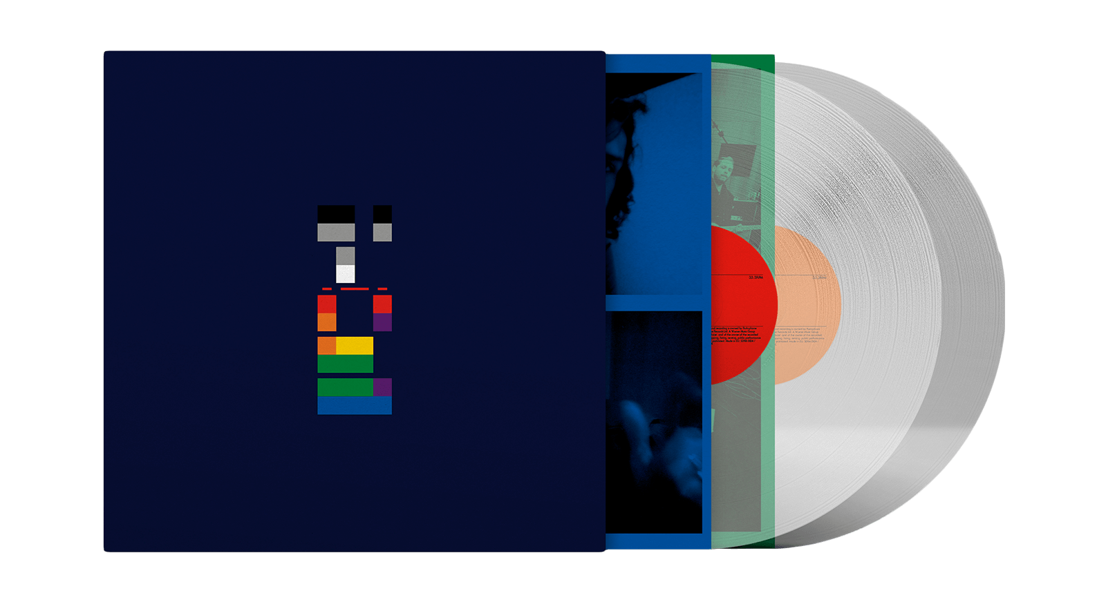 Vinyl - Coldplay : X&Y (Clear 2LP EcoRecord) - The Record Hub