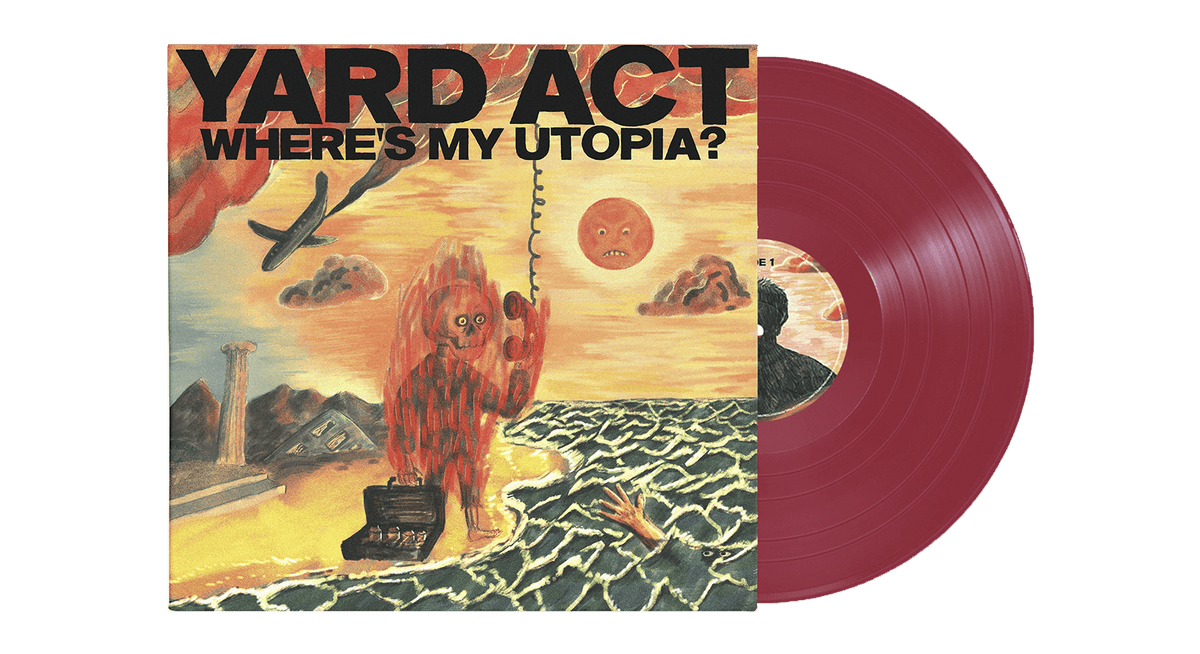 Vinyl - Yard Act : Wheres My Utopia? (Maroon Vinyl) - The Record Hub