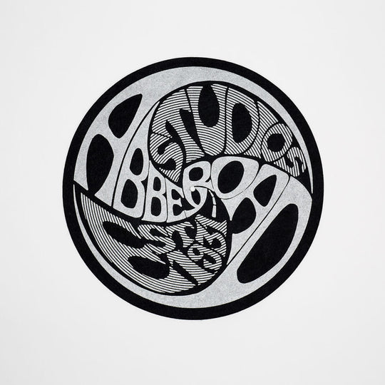 Abbey Road : Abbey Road Vintage Logo Silver Slip Mat