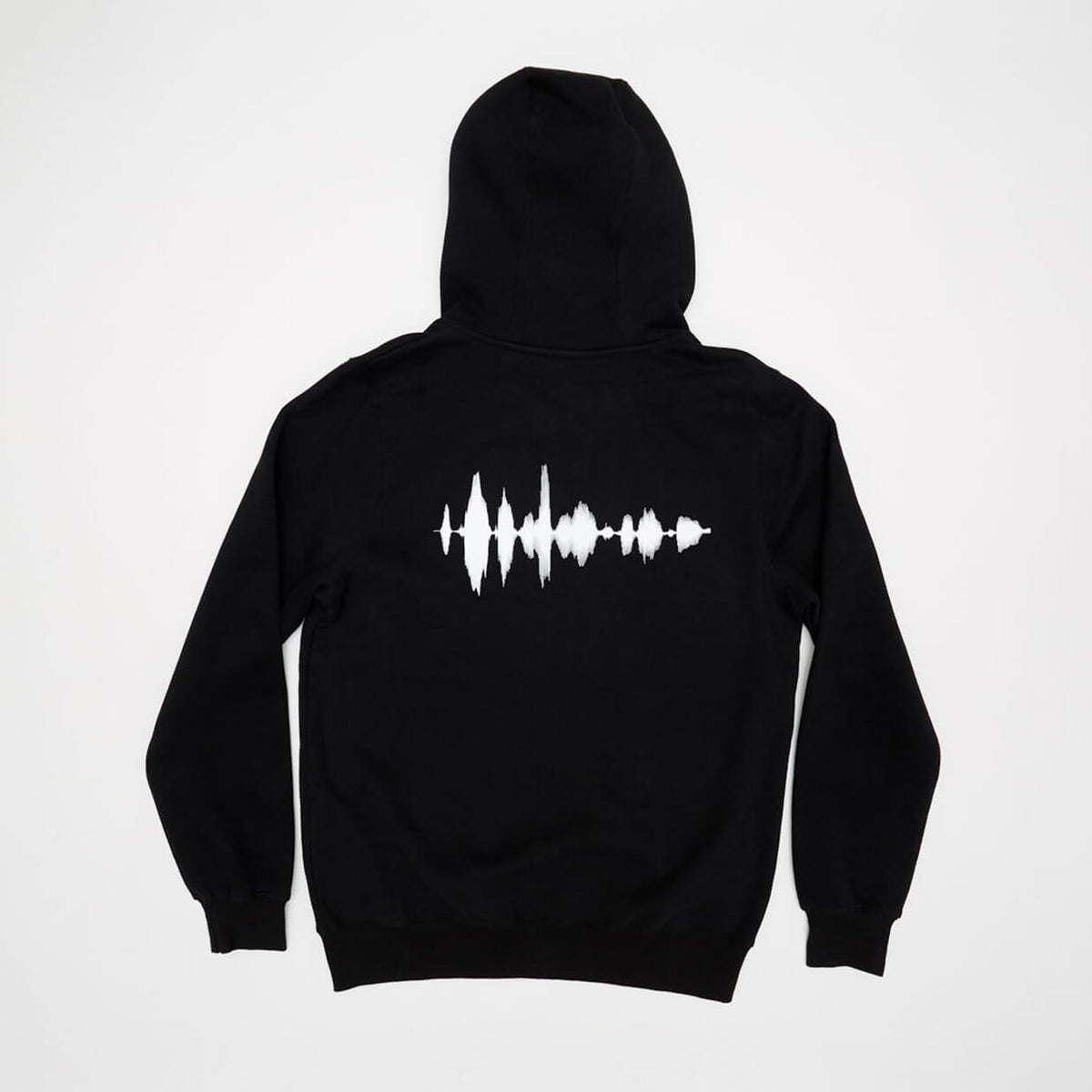 Vinyl - Abbey Road : Abbey Road Soundwave Zipped Hoodie - The Record Hub