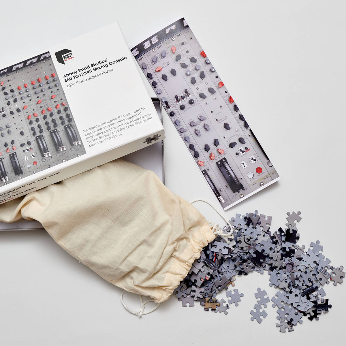 Vinyl - Abbey Road : EMI TG12345 Mixing Console Jigsaw Puzzle - The Record Hub