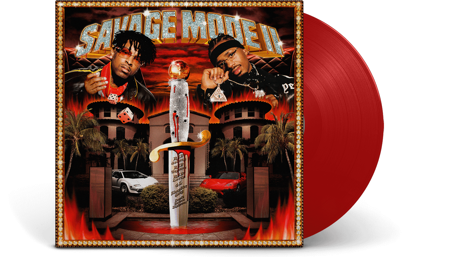 Vinyl - 21 Savage & Metro Boomin' : Savage Mode II (Red Vinyl) - The Record Hub