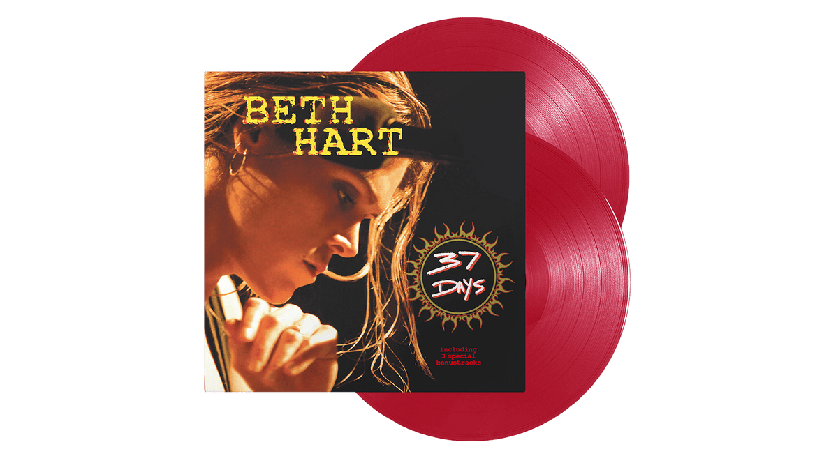 Vinyl - Beth Hart : 37 Days (Red Vinyl) - The Record Hub