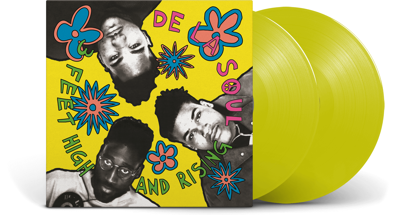 Vinyl - De La Soul : 3 Feet High and Rising (Yellow Vinyl) - The Record Hub